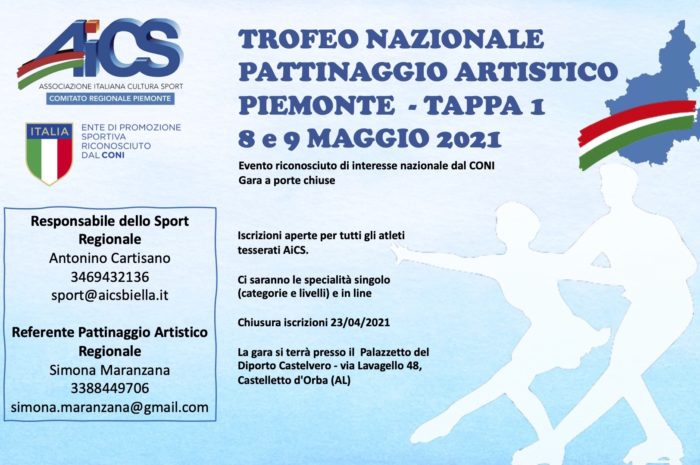 TROFEO NAZIONALE PATTINAGGIO ARTISTICO PIEMONTE – TAPPA 1