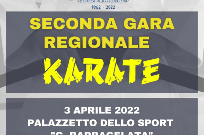 2^ GARA REGIONALE DI KARATE